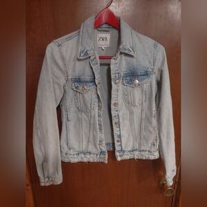 Zara Classic Blue Jean Jacket